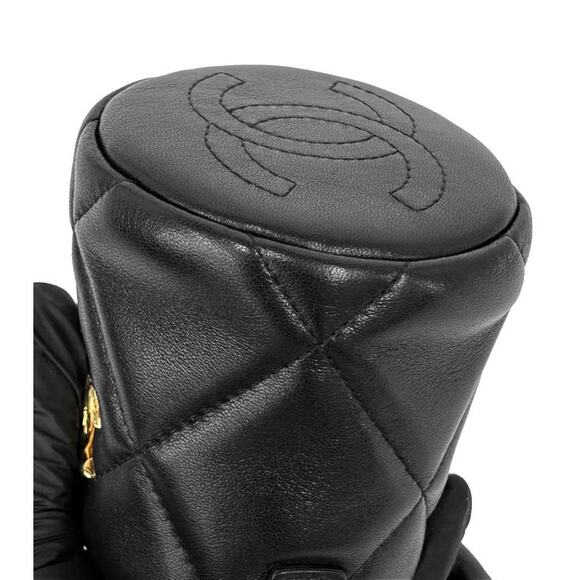 CHANEL Black Mini Bucket Chain Bag A-A30446 - Picture 10 of 12